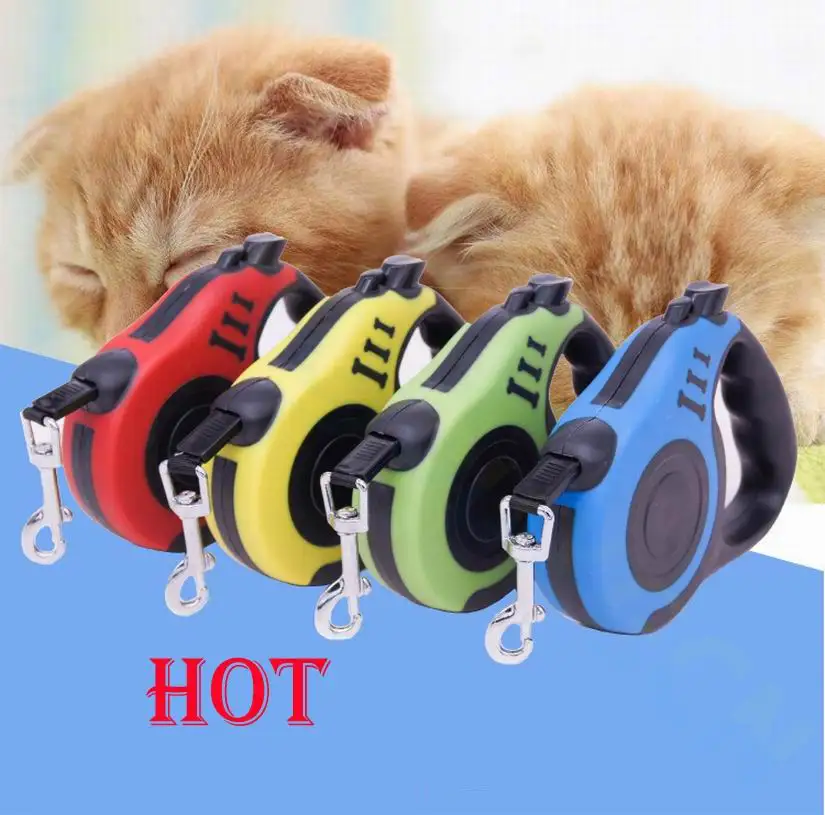 

3M/5M Retractable Dog Leash Automatic Flexible Dog Puppy Cat Traction Rope Belt Dog Leash for Small Medium Dogs Pet Products