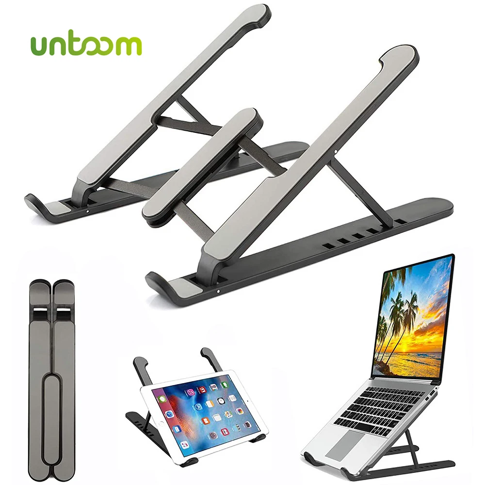 

Держатель для ноутбука Untoom для MacBook Air Pro, складная подставка для планшета, кронштейн, подставка для ноутбука, компьютера, для ПК, ноутбука, iPad