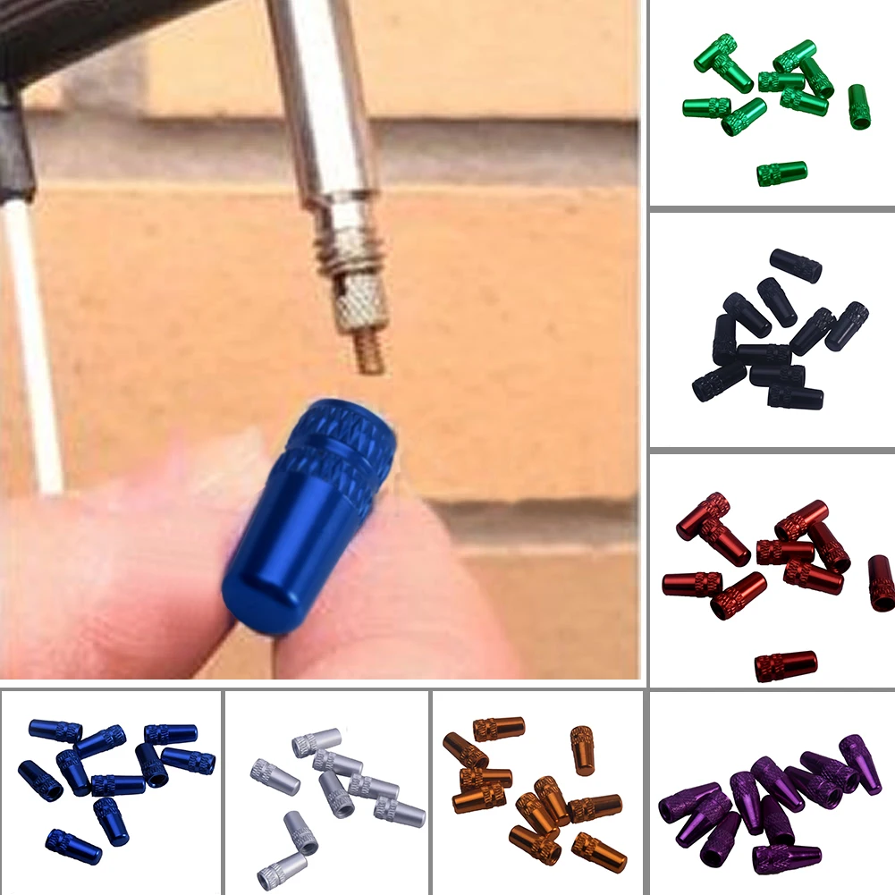 10 teilelos presta cap bike fahrrad fixie presta felge reifen stem luft kappen staub abdeckung fahrrad zubehör h915 free global shipping