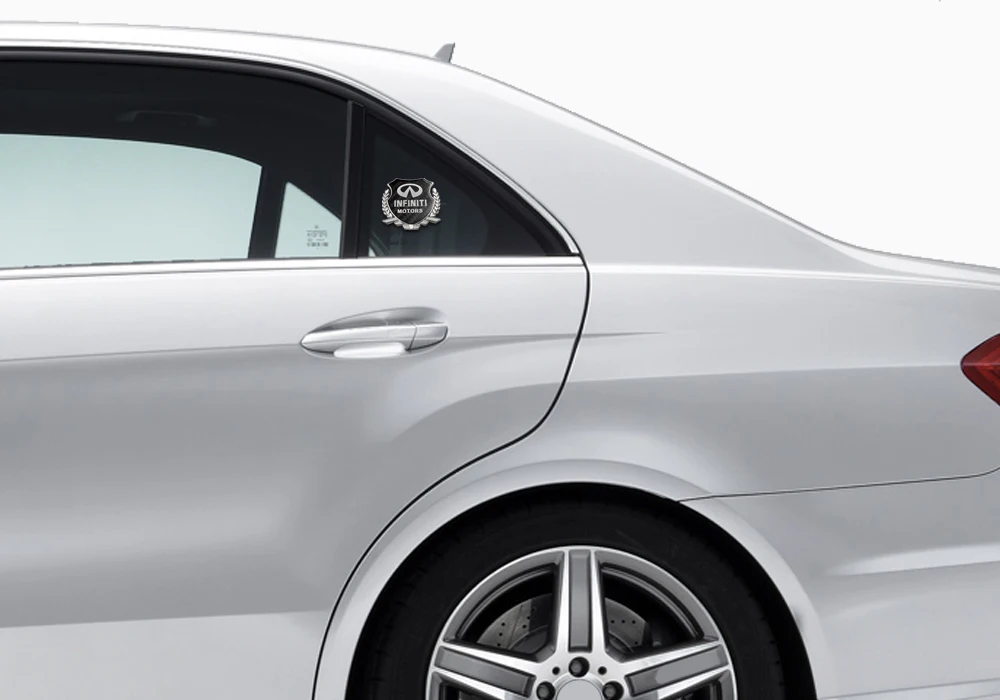Эмблема из углеродного волокна для автомобильного стайлинга эмблема Infiniti FX35 Q50 Q45