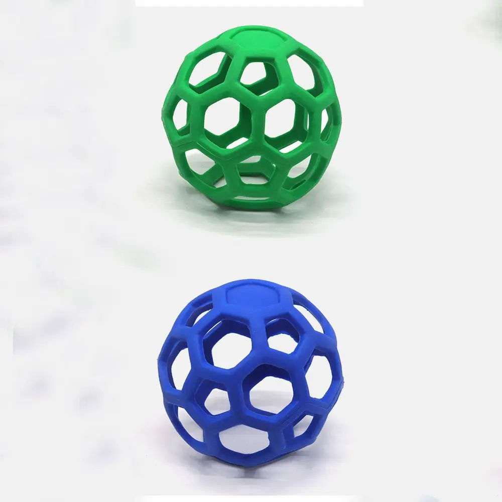 

Полые резиновые шарики для питомцев, пищащие игрушки для дрессировки щенков, кошек, собак, жевательные игрушки, красный/зеленый/синий, забав...