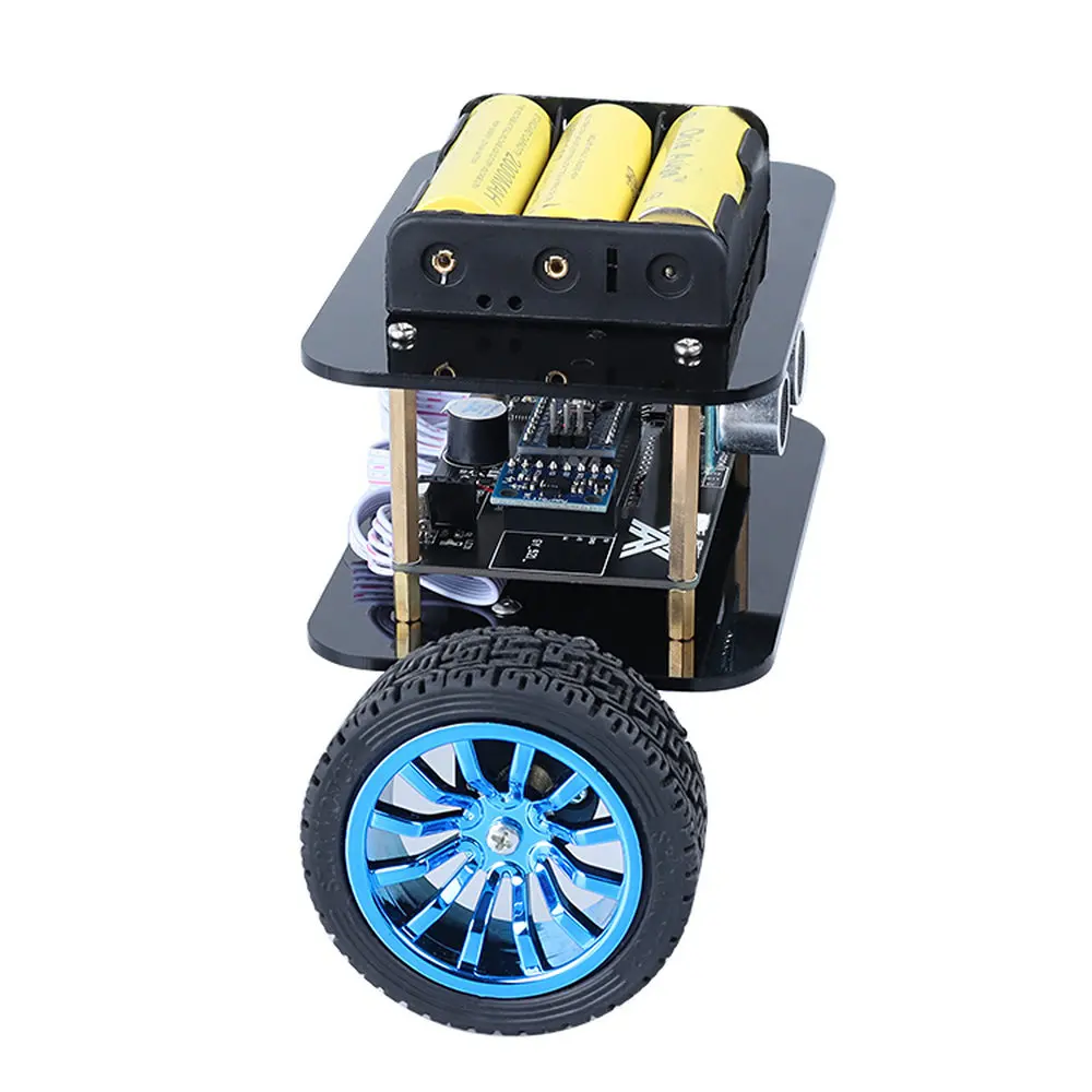 2WD Self-balancing Smart Robot Car Kit For Arduino Programming Beginners New DIY Voltage Regulator Electronic Toy Kits | Электроника