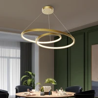 modern led chandelier golden chandelier living room dining room kitchen household light luxury irregular brass cafe chandelier