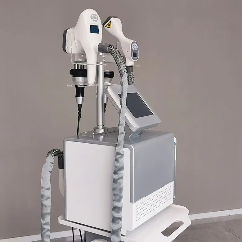 

Shape Salon 4 In 1 Vacuum RF Suction Body Slimming Machine Cavitation 40K Rfultrasonic Cavitation Cellulite Removal Machine