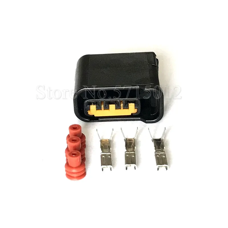 

3 Hole FW-C-D3F Black Auto Connector Automotive Ignition Coil Plug For Subaru