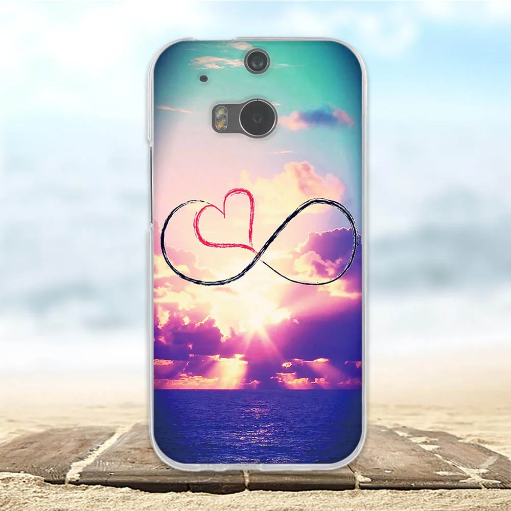 Чехол для HTC One M8 M8s M 8 S Ультратонкий Мягкий силиконовый чехол на заднюю панель 3D с