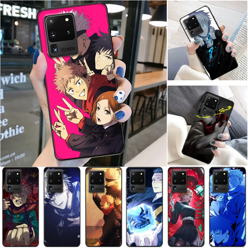

Jujutsu Kaisen Sukuna Yuji Itadori Fushiguro Megumi Satoru Gojo Phone Case For Samsung Galaxy S20 Ultra FE Lite Plus Funda