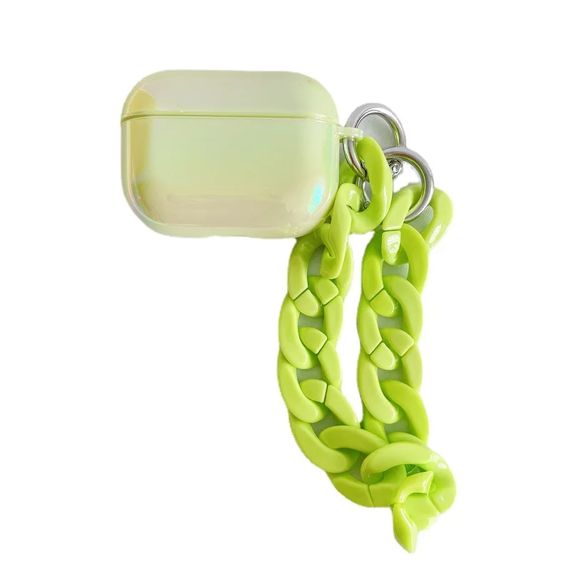

Light Green Chains Multicolor Apple AirPods Case Cover Airpod Case Air Pods Case Airpod Pro Case Air Pods Pro Case for Airpods