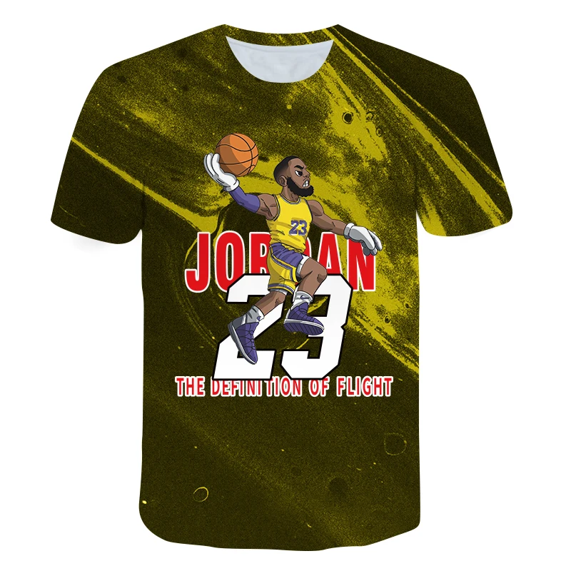 

One seasons Children's T-Shirt Sportswear Sweat t Shirts Casual Tee Short Sportswear 2021 Brand Boy Girl Hip-hop Jordan 23