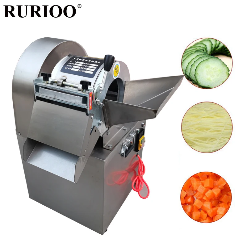 

Vegetable Cutting Machine Cucumber Carrot Shredder Dicing Machine Electric Slicer Cabbage Green Onion Cutter Machine