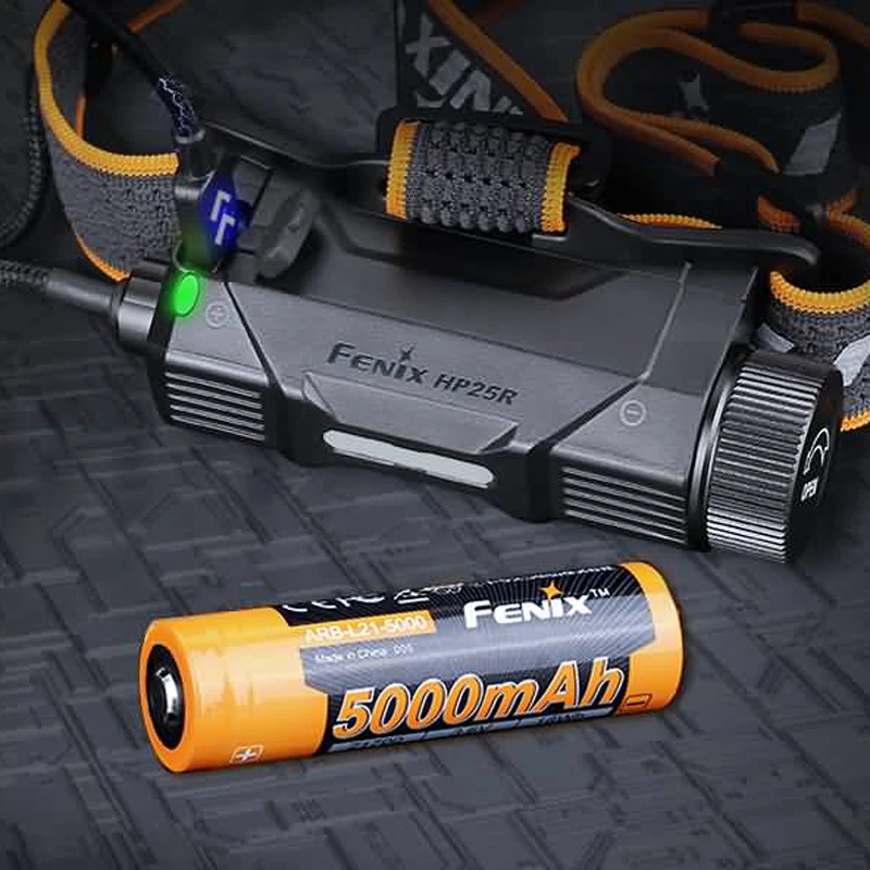 Налобный фонарь Fenix HP25R V2.0 2021 лм водонепроницаемый с батареей 1600 | Освещение