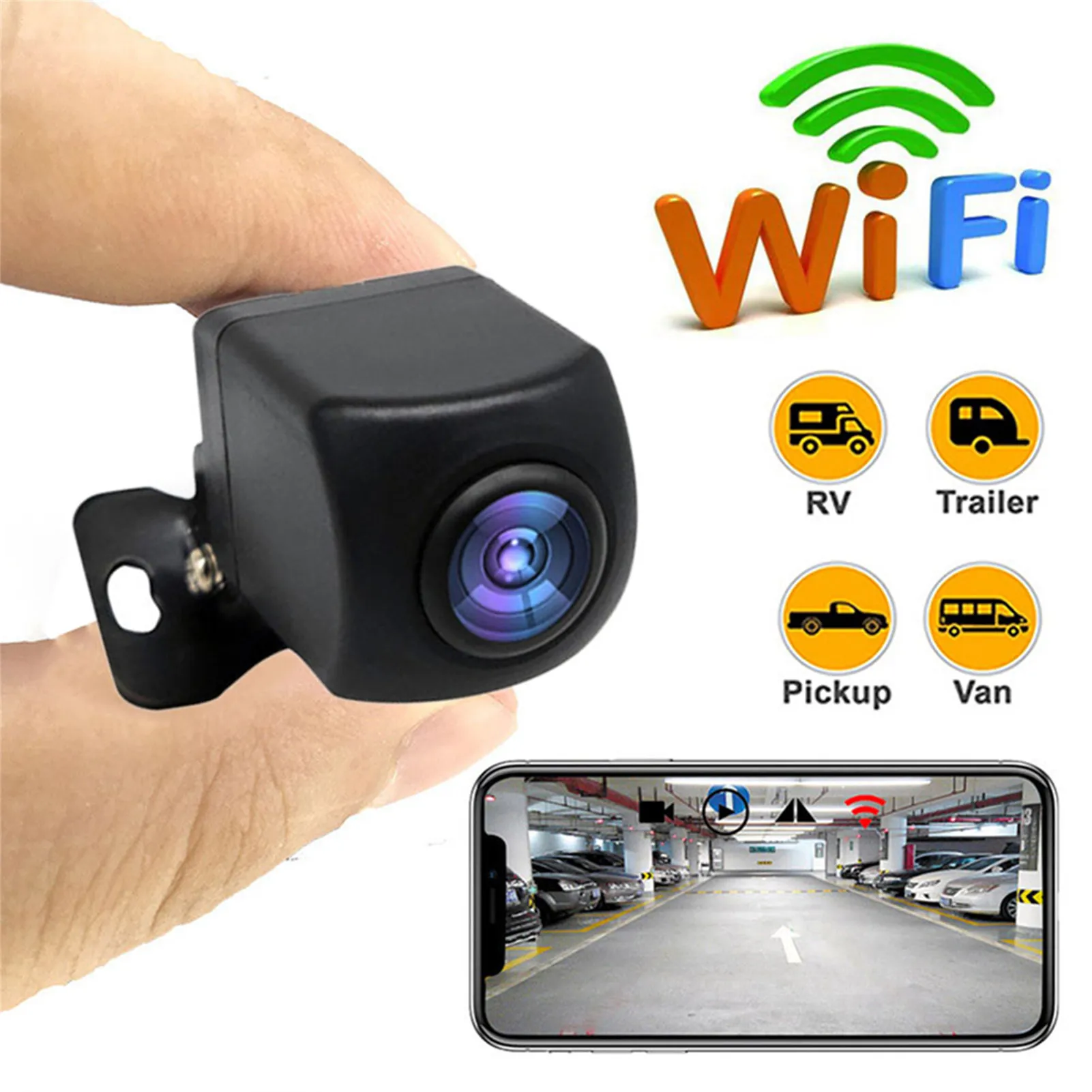 Автомобильная камера заднего вида Wi-Fi HD 1080P IP67 | Автомобили и мотоциклы