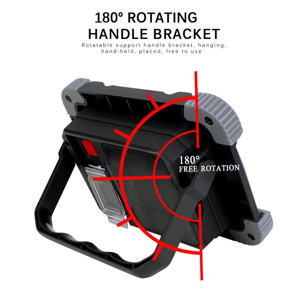 Aimkeeg USB Перезаряжаемые светодиодный рабочий светильник COB Портативный Точечный светильник Водонепроницаемый потолочные светильник походный светильник Потолочные Светильник