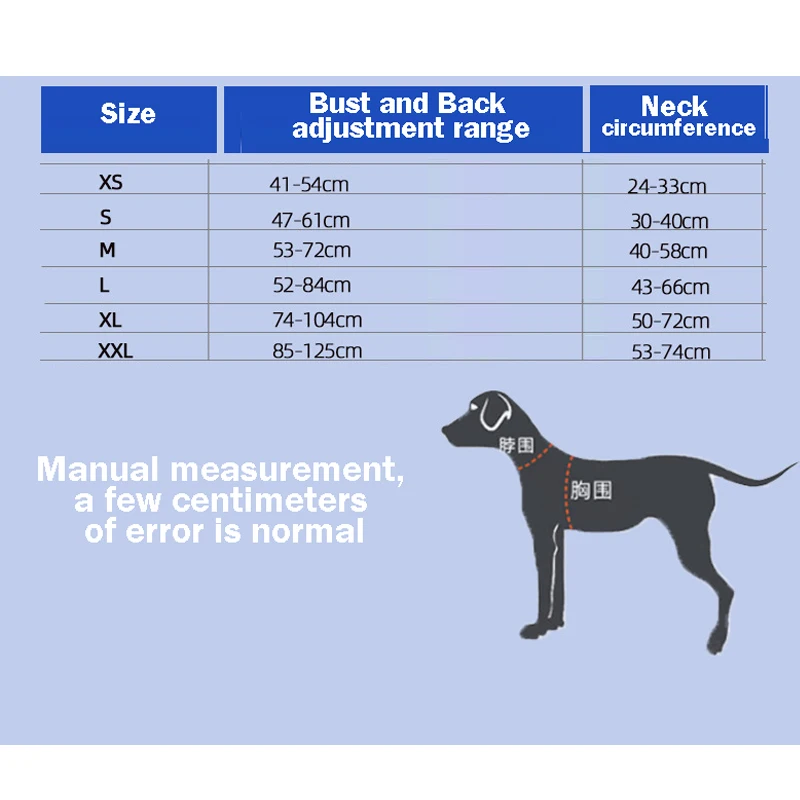 

Petshy Adjustable Reflective Pet Dog Harness Medium Large Dogs Traction Rope Belt Dog Collar Leash Harness Training Pet Supplies