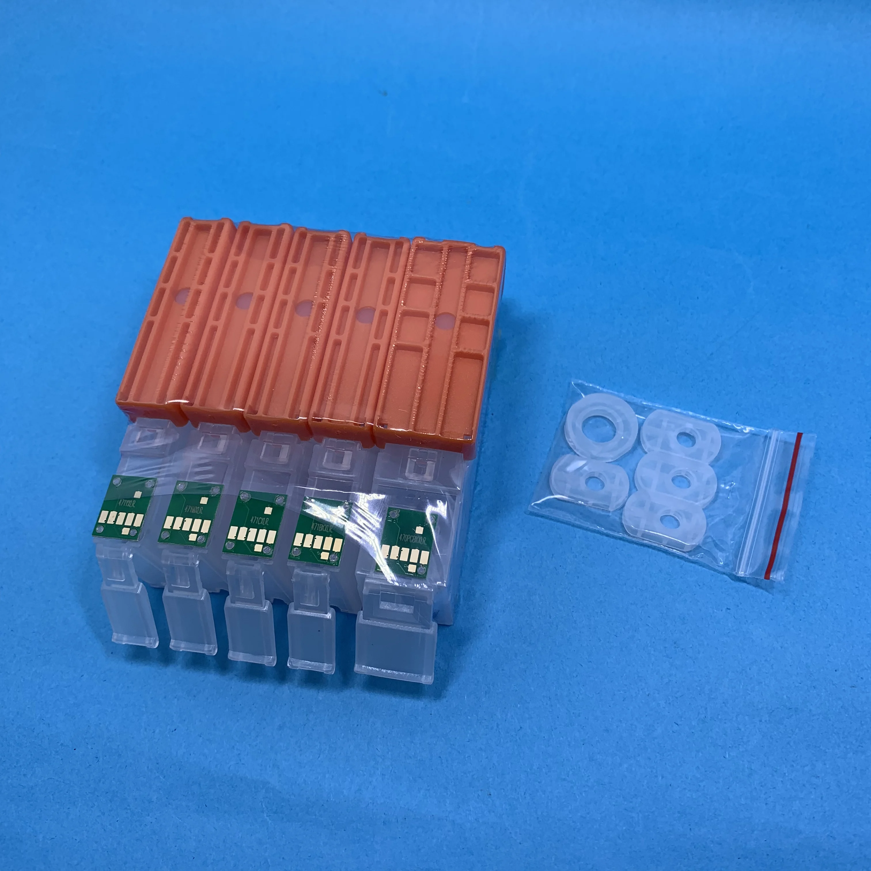 YOTAT 5 шт. многоразового картридж PGI-470 CLI-471 PGI-470XL для Canon PIXMA MG6840 MG5740 TS5040 TS6040 с