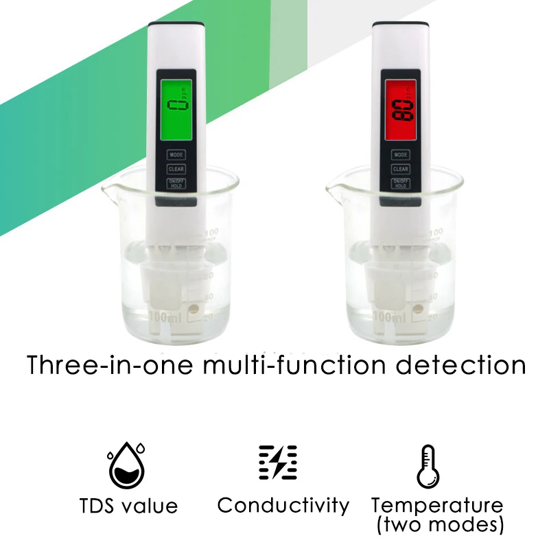 Измеритель Качества воды TDS тестовый er автоматическая калибровка 0-9990ppm идеальный