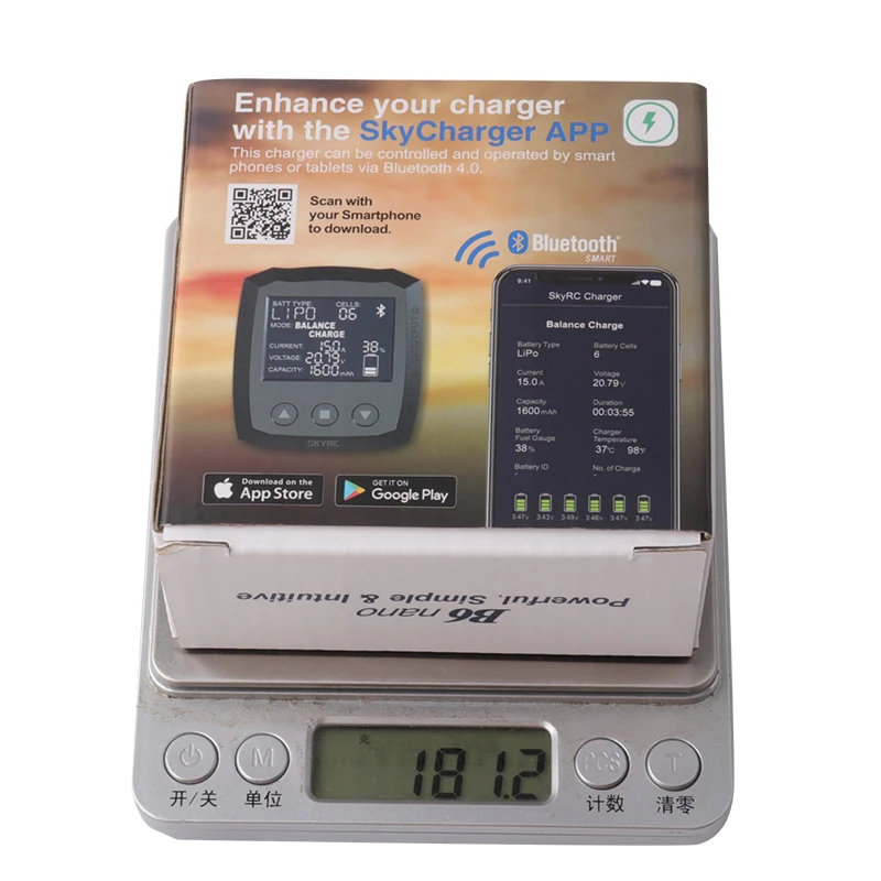 SKYRC B6 nano/B6 Lite LiPo зарядное устройство Dis 15A/320 Вт DC для жизни/Lilon/LiPo/LiHV/NiMH/NiCd/PB