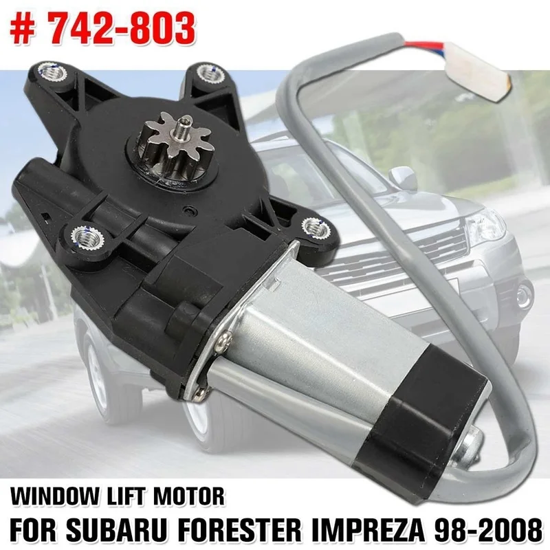 Мотор переднего/заднего левого стеклоподъемника для Subaru Forester Impreza 98-2008 742-803 62188sa001