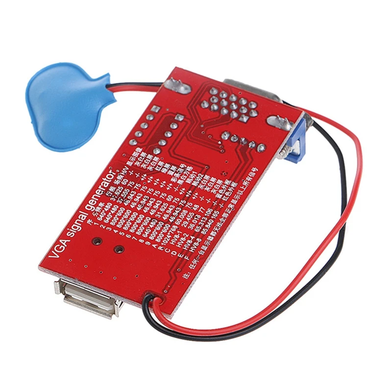Тестовый модуль VGA с ЖК-экраном генератор цветных сигналов 13 различных |