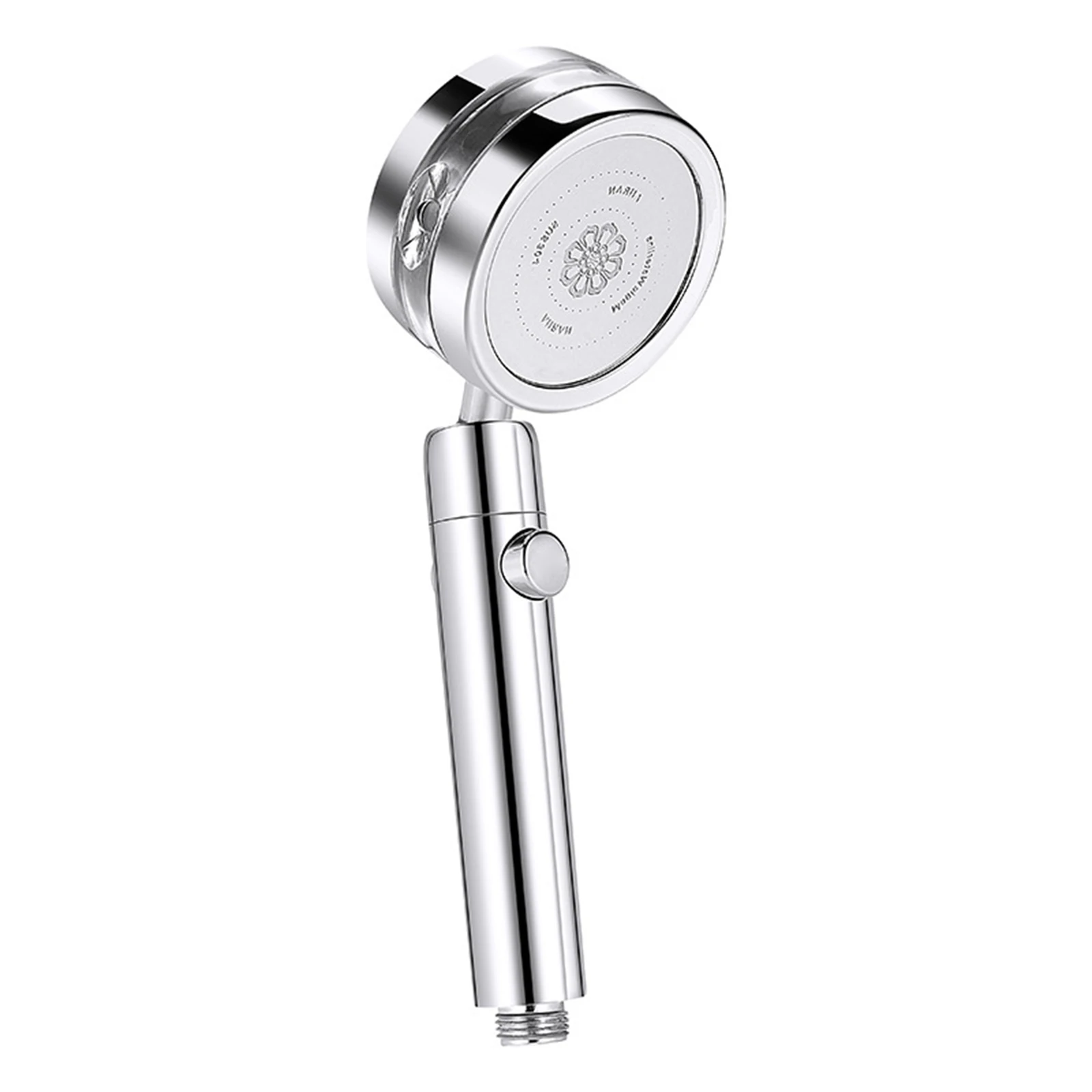 

Hand-held Shower Head Set High Water Pressure Turbocharged Shower with Hose Bracket for Home Use