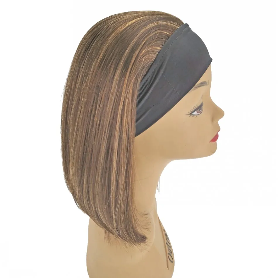Straight Headband Wigs Cheap Factory Prices Brazilian Human Hair Extensions For Women