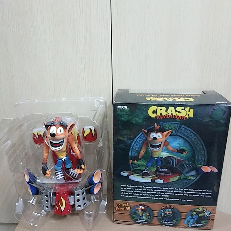 NECA Game Deluxe аварийная игрушка Bandicoot с гидроплатой экшн фигурка модель кукла