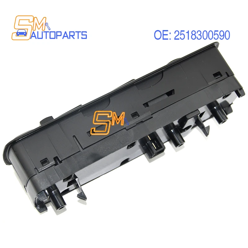 Новый боковой переключатель стеклоподъемника 2518300590 A 251 830 05 90 A2518300590 для Mercedes Benz GL