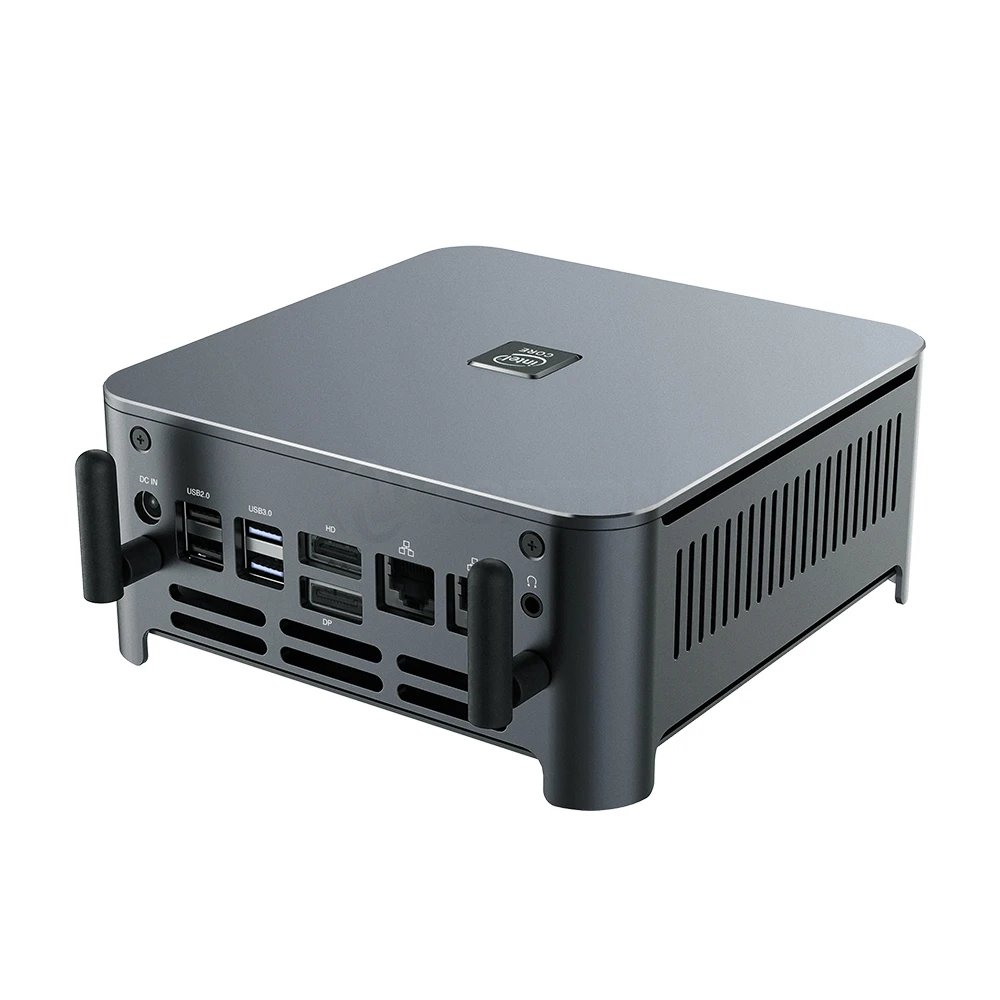 10 го поколения Intel Core Mini PC i9 10880H i7 10750H i5 10300H Windows Linux 2 * DDR4 M.2 Lan WiFi DP HDMI 4K компьютер HTPC
