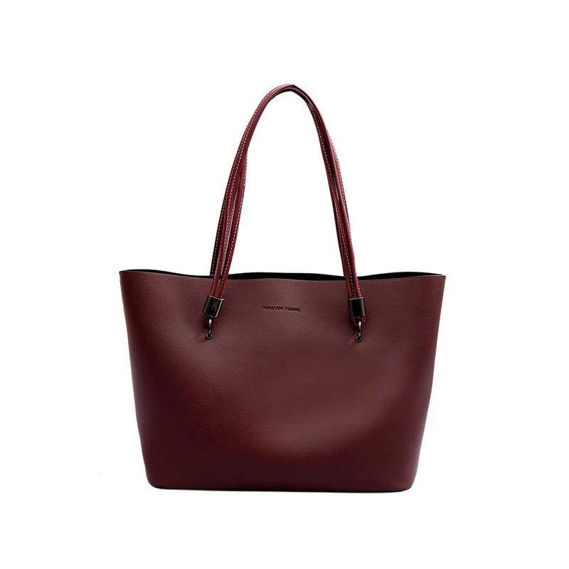 

Fashion Leather Tote Bag Large Shoulder Bag Women's Bags Quality Luxury Handbags Women Bags Designer Bags For Women 2020 Trend