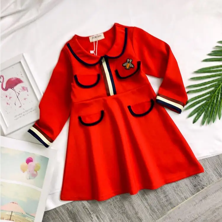 Новинка модное Брендовое платье принцессы в рождественскую полоску для