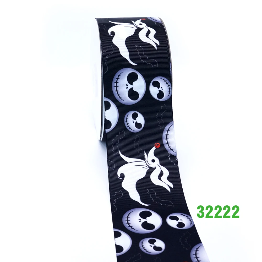 32222 50 ярдов мультфильм напечатанный grosgrain ленты 32055 - Цвет: 32222