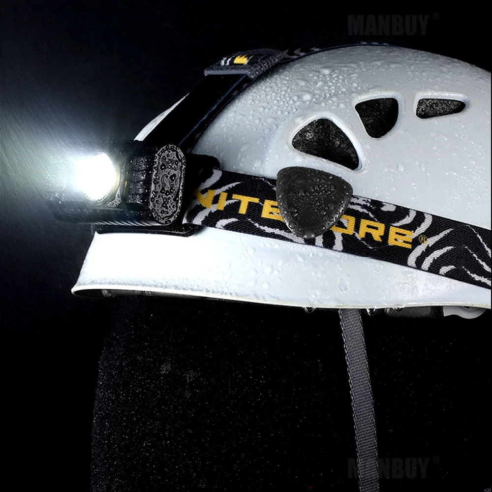 2022 NITECORE HA23 250 люмен CREE XP-G2 S3 светодиодный налобный фонарь Водонепроницаемый 2x AA