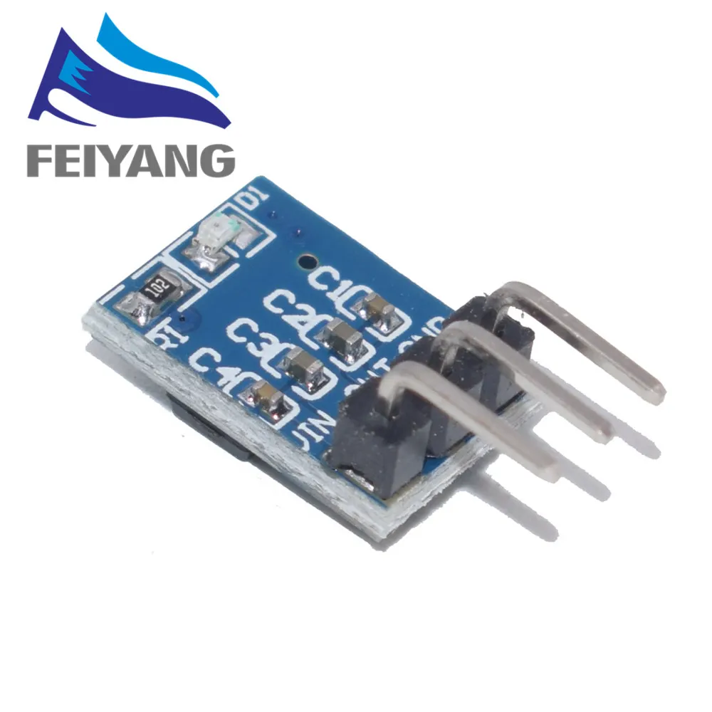100 шт. 4,5 V-7 V до 3,3 V AMS1117-3.3V, модуль источника питания с AMS1117 3,3 V, модуль источника питания с AMS1117-3.3