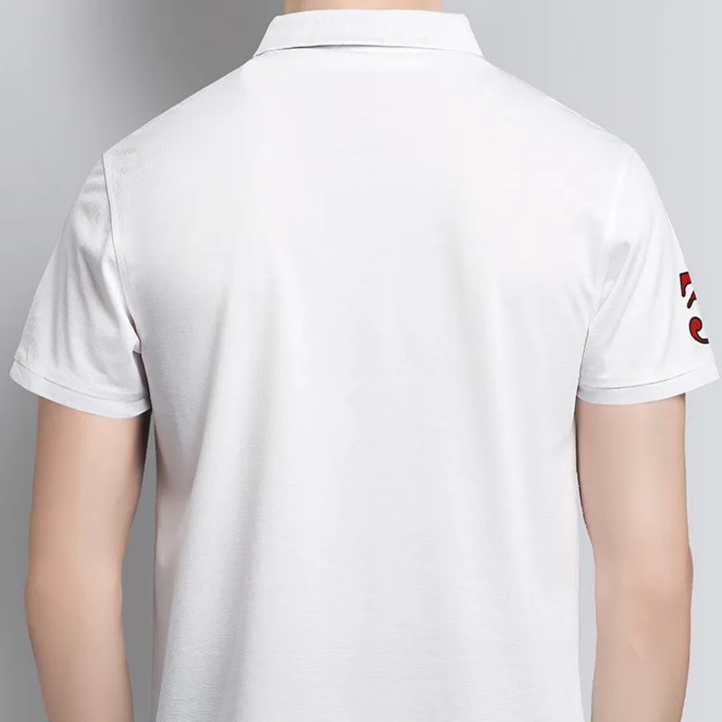 

ZAZOMDE High Quality Top Tees Colorful Horse Polo Summer New Polo Men's Shirt Breathable Polo Shirts 100% Cotton Casual Homme