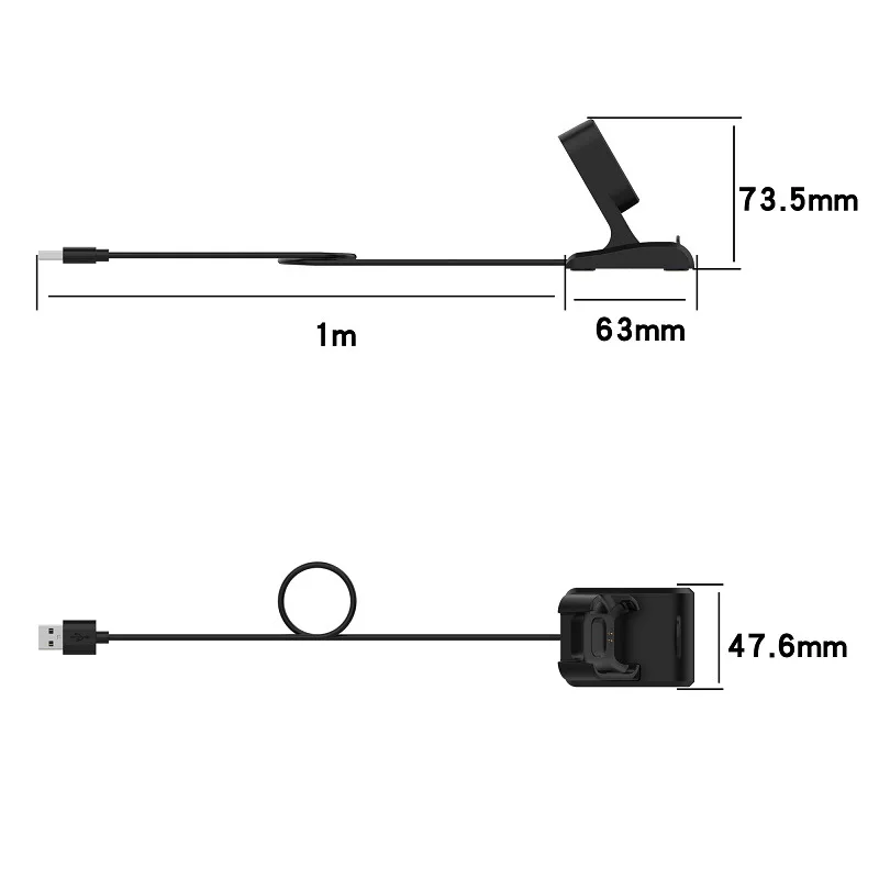 Зарядное устройство USB для Xiaomi Mi Watch Lite Redmi зарядный кабель аксессуары умных часов