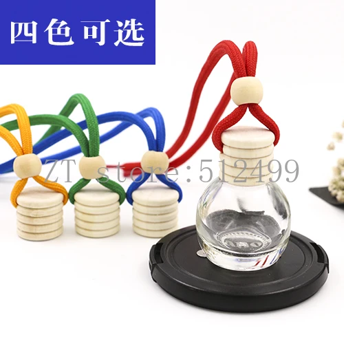 

30pcs 11ml Glass Perfume Essential Oil Bottles Car Perfume Bottle Empty Hang Act The Role Ofing Tourism Souvenir with Cork Cap