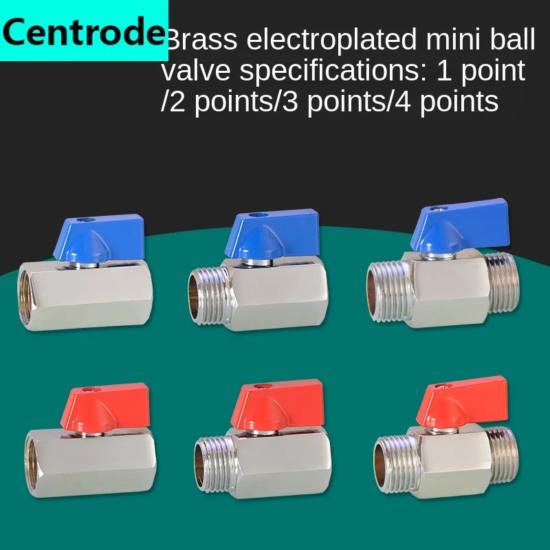 

Mini ball valve1/8 IN 1/4 IN 3/8 IN 1/2IN mini ball valve 1/8 1/4 3/8 1/2 DN6 8 10 15 valve switch pneumatic accessories