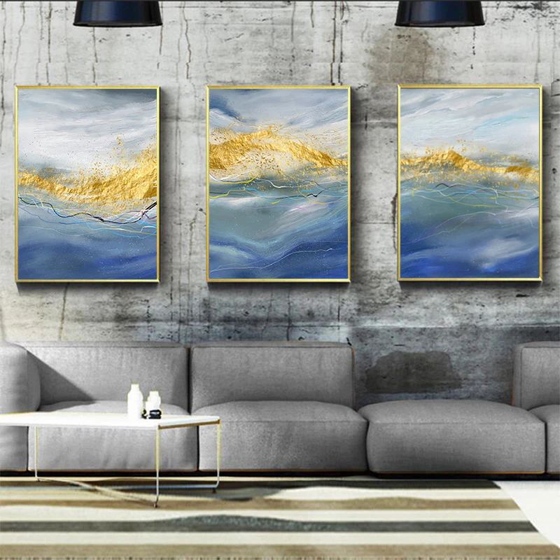 Абстрактные линии многоцветная краска изгиб всплеск стены художественная