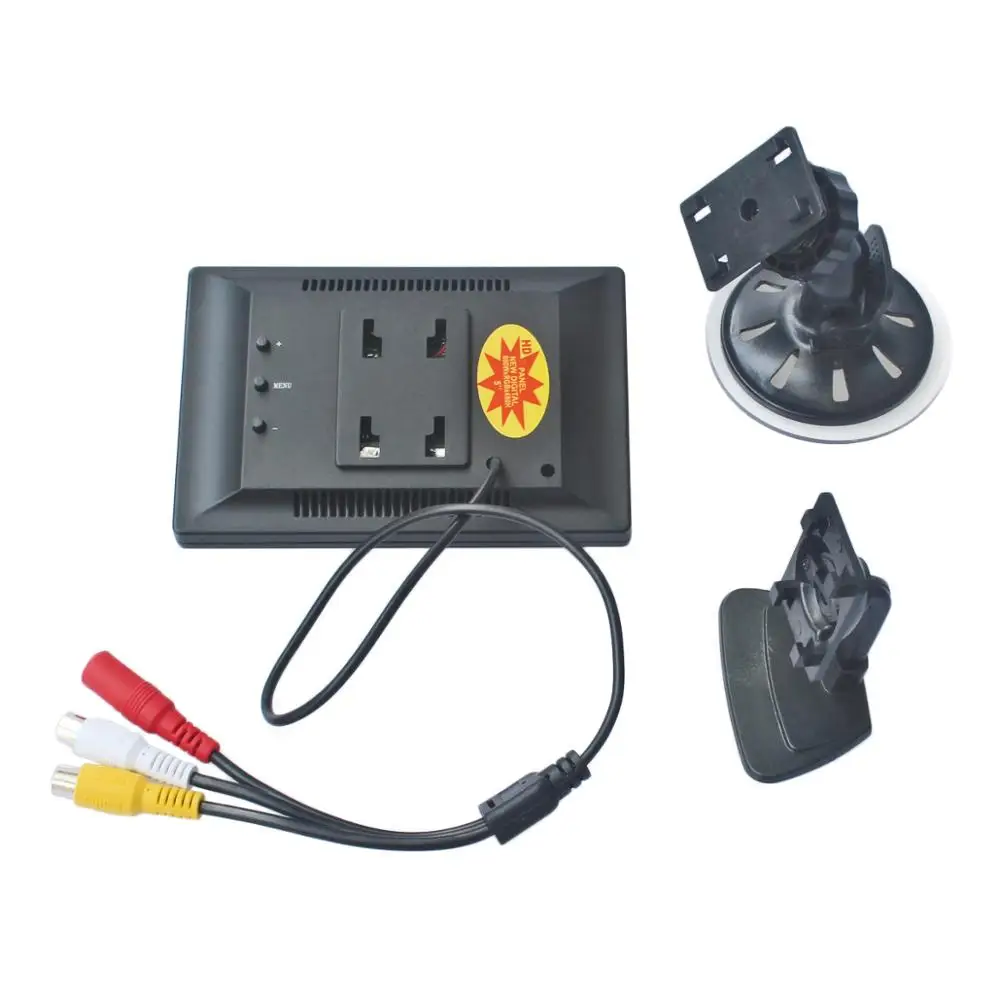 SMALUCK Беспроводная 5 дюймовая ЖК-дисплей автомобильный монитор заднего вида