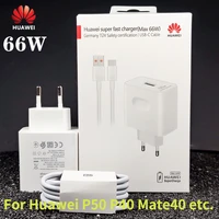 66w huawei p50 super charger pro p40 pro euus plug 1m1 5m 6a type c cable for p30 mate40 pro mate30 original fast charger