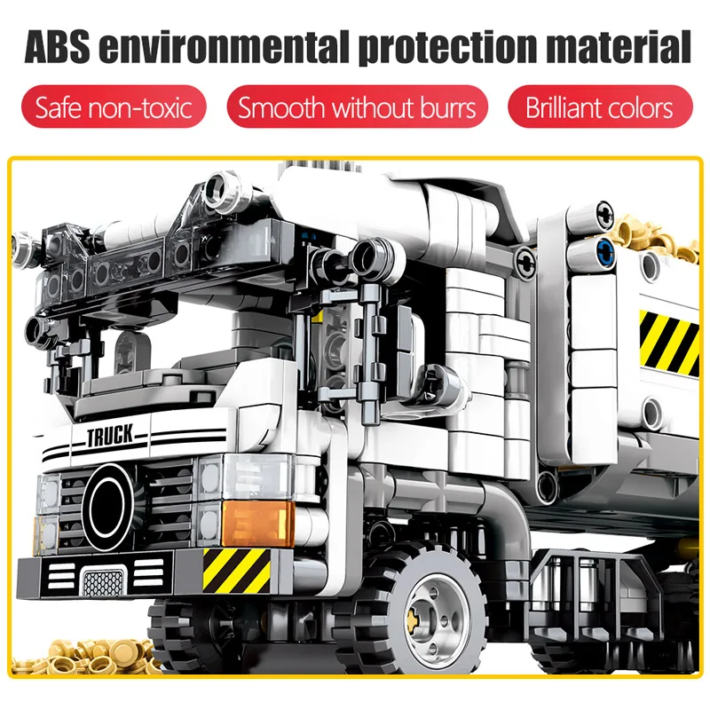 2020 новые 799 шт городские строительные блоки для грузовиков Technic машинные