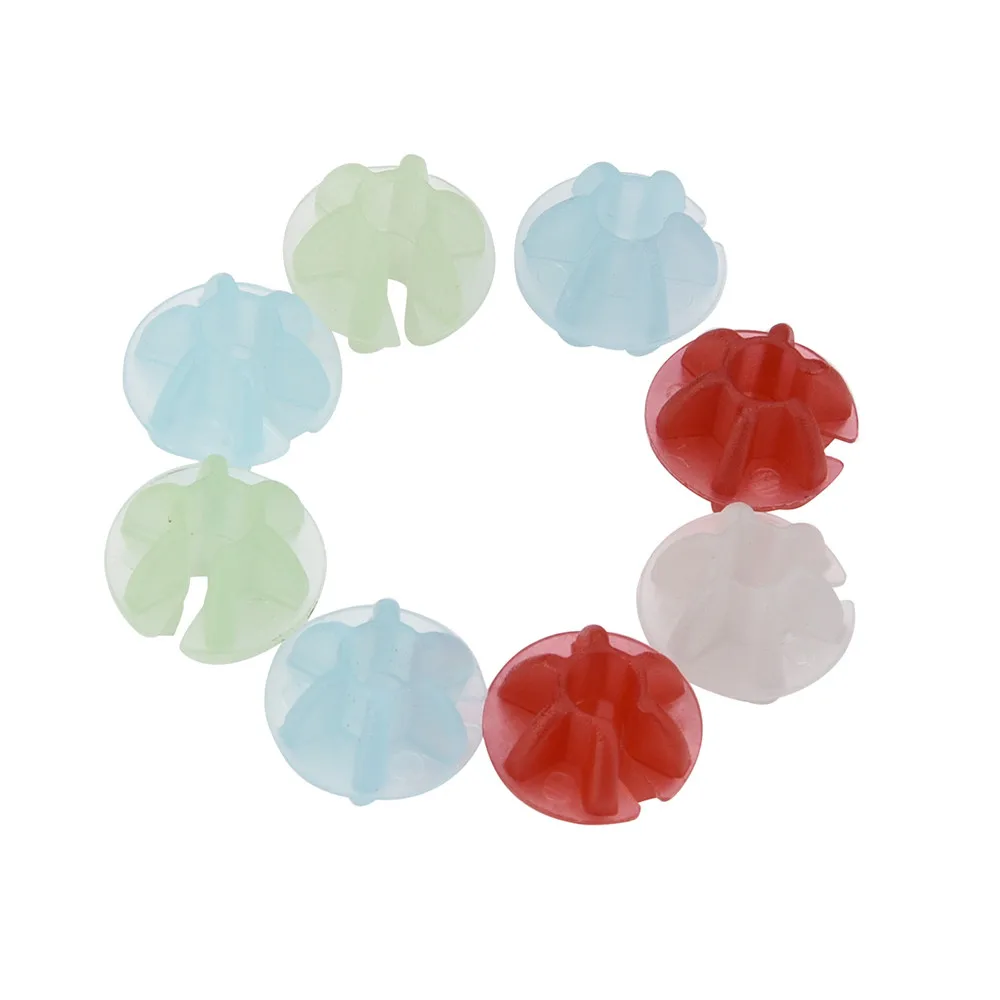 Велосипед колеса пластиковые спицы бисера Дети клип цветные украшения MTB горная