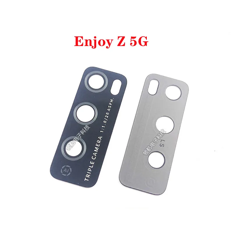 

New original Rear back camera glass lens replacement with sticker For Huawei Enjoy Z 5G