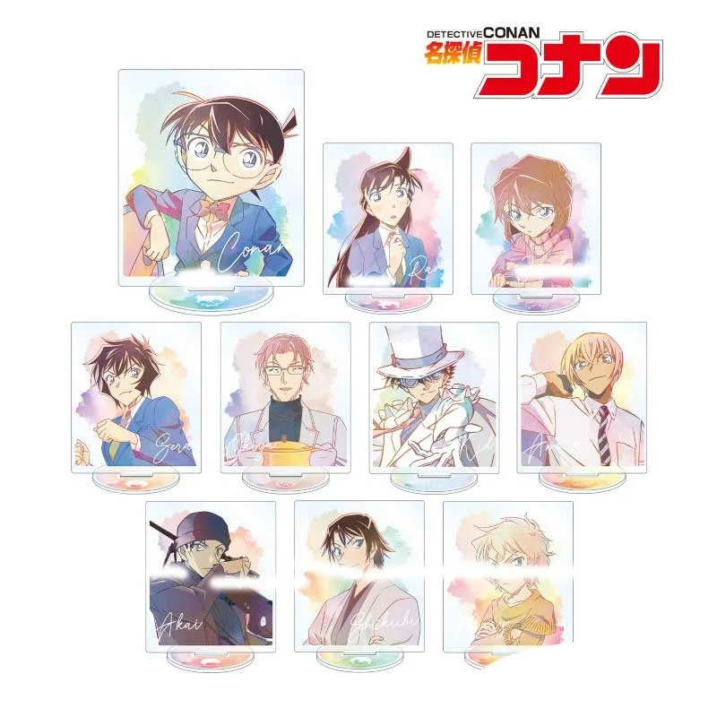 

Аниме Детектив Конан мияно Shiho Kaitou Kiddo квадратная акриловая фигурка стенд демонстрационная модель тарелка коллекционные настольные украше...