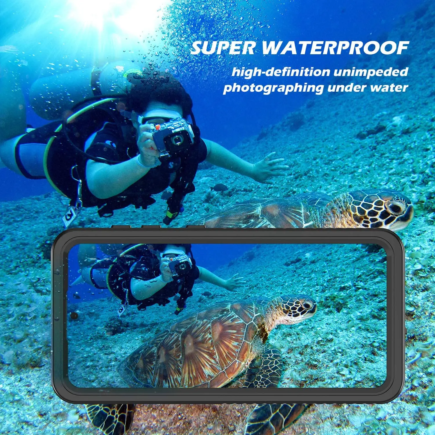 s21 ultra waterproof case for samsung galaxy s21 ultra 5g s21 swim proof case built in screen protector cover protection capa free global shipping