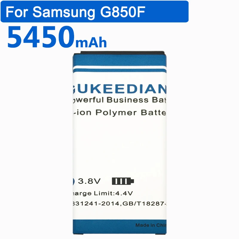 GUKEEDIANZI EB BG850BBE BG850BBC/BBU 5450 мА/ч батарея для Samsung Galaxy Alpha G850 G850A G850W/S/Y/K/M G8508S G8509V|Батареи