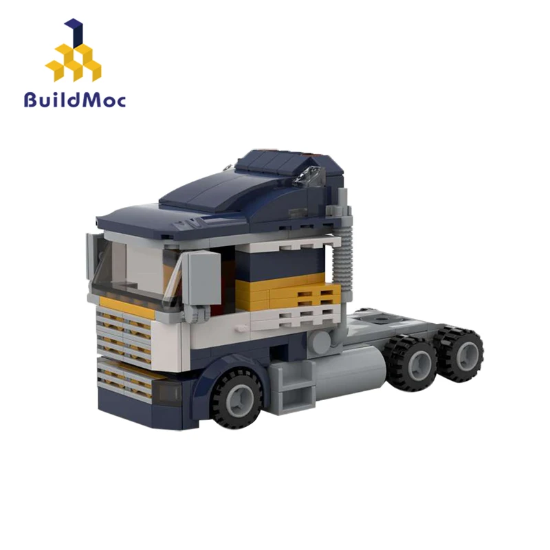 

Buildmoc City Wrecker 25080 Highway Truck Car Truck Building Blocks Bricks Kids Toys City Friends Christmas Gifts