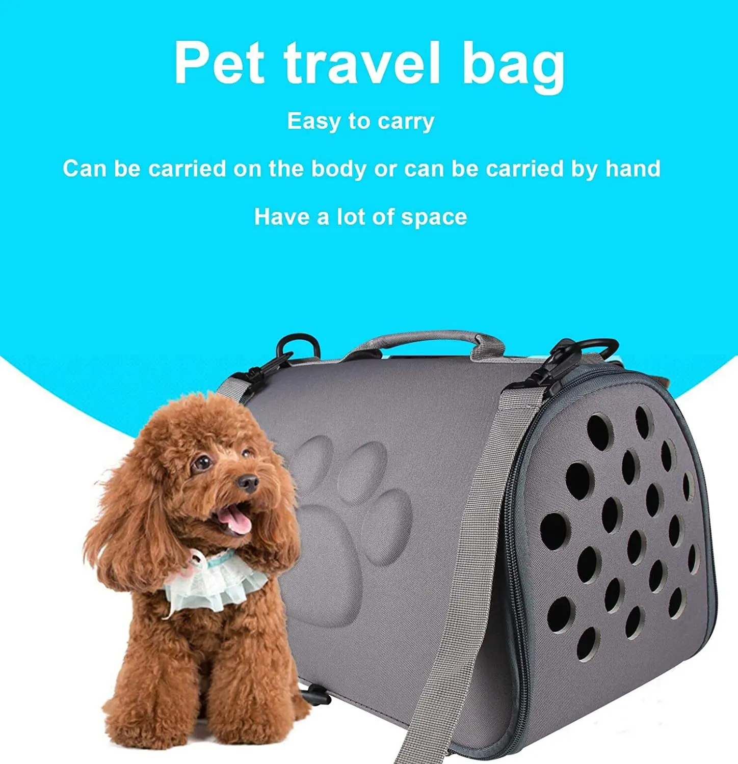 EVA собаки кошка Складная Клетка для переноски домашних животных складной ящик