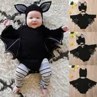 Детский костюм летучая мышь для Хэллоуина, на возраст 0-18 месяцев