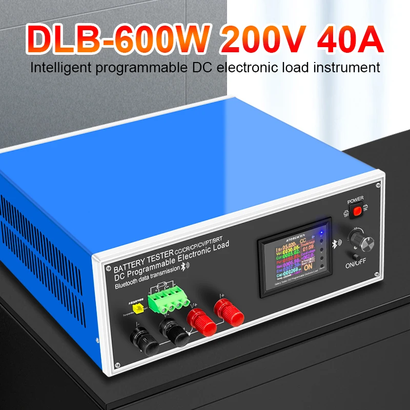 Электронный тестер нагрузки DLB600W DC программируемый Высокоточный автомобильный с